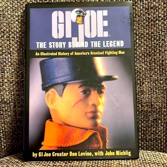 GI Joe: The Story Behind the Legend Book Don Levine White GI Joe on Cover​ - Picture 1 of 4